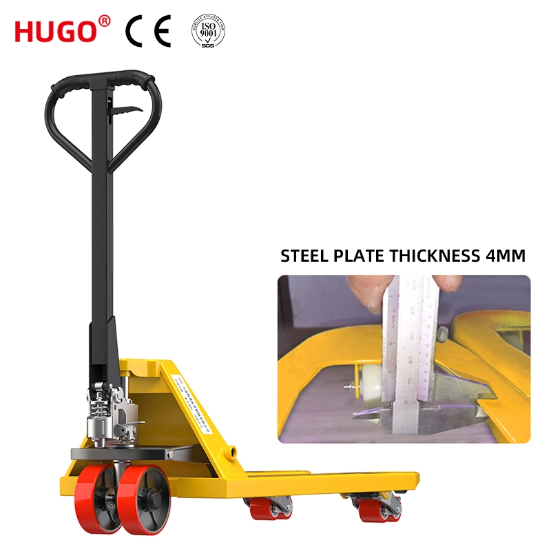 Venta Low Price 1ton 2,5ton 3000kg Trolley Palet de mano hidráulica Camión