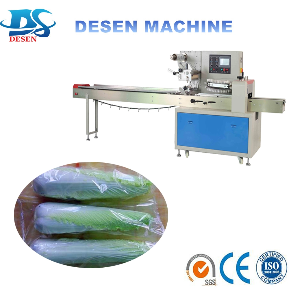 Good Quality Lettuce Tomatoes Flow Packaging Machine