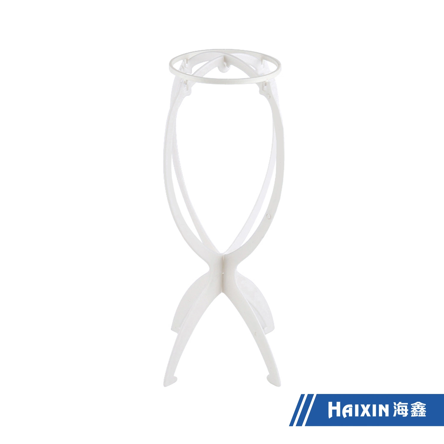 Freestanding Detachable Plastic Wig Stand for Display