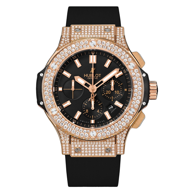 Relojes de Regalo de Lujo Master Negro Acero inoxidable Diamante Dial Oro Acero Hombre S mecánico Vender reloj RO-Lex