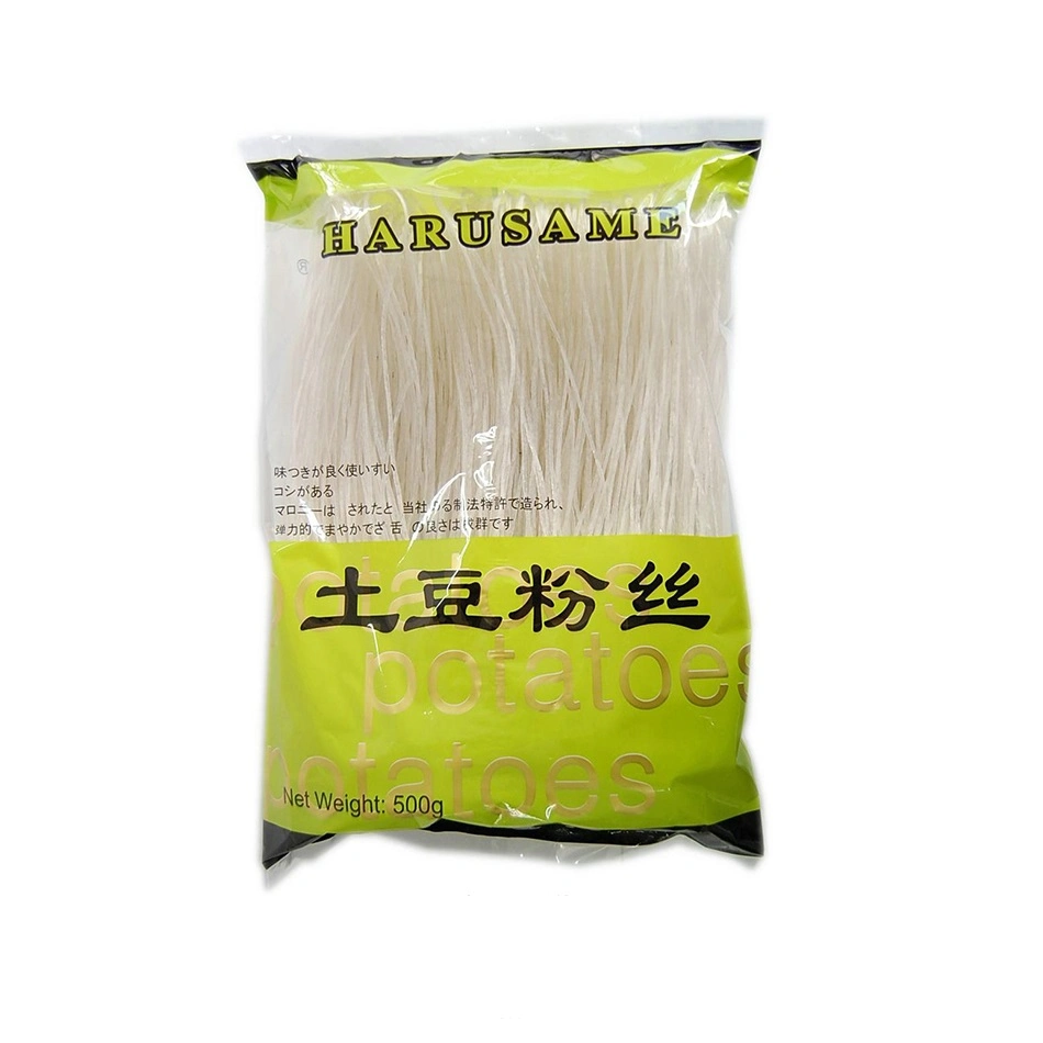 500g nutritifs et la saveur des vermicelles de riz de pommes de terre classique chinois Stick nouilles totalement faite à la main