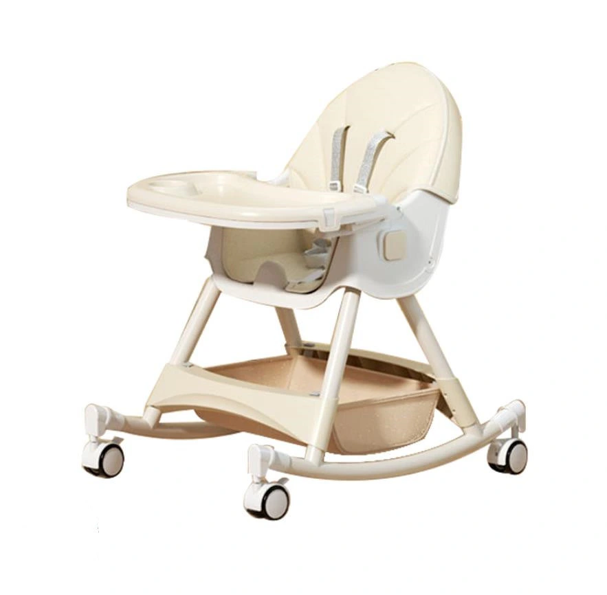 Ajustável OEM Kids cadeira alta de bebé em madeira de Jantar Cadeira de alimentação do bebé