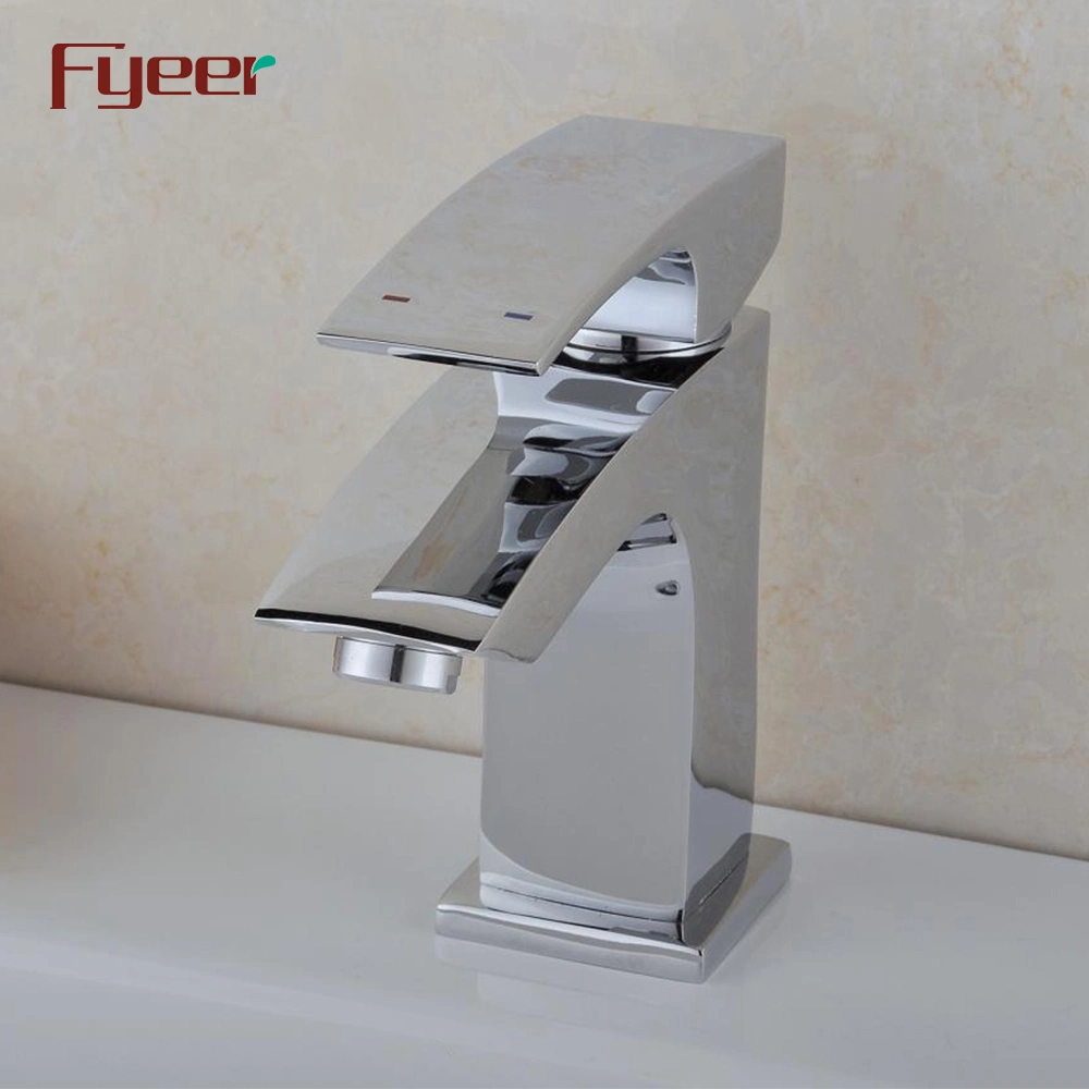 Fyeer Gravity Casting Solid Brass Bathroom Sink Faucet
