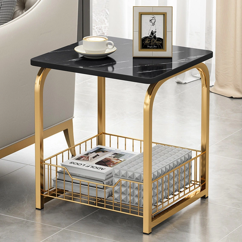 Small Apartment Home Multifunctional Side Table, Modern Minimalist Creative Light Luxury Furniture 0009