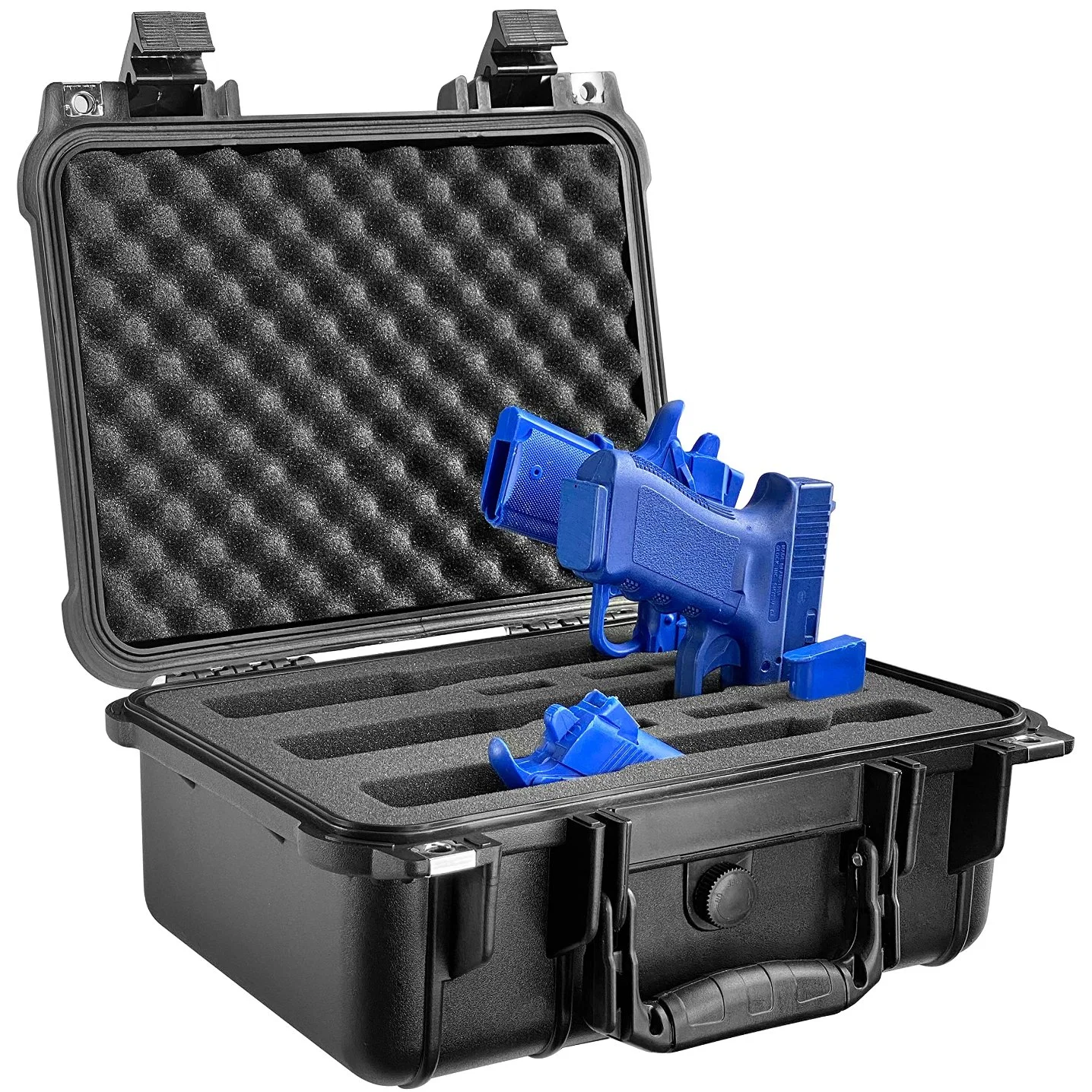 Waterproof Hard Plastic Case Tactical Hard Gun Case Water & Shock Proof with Foam Tsa Approved