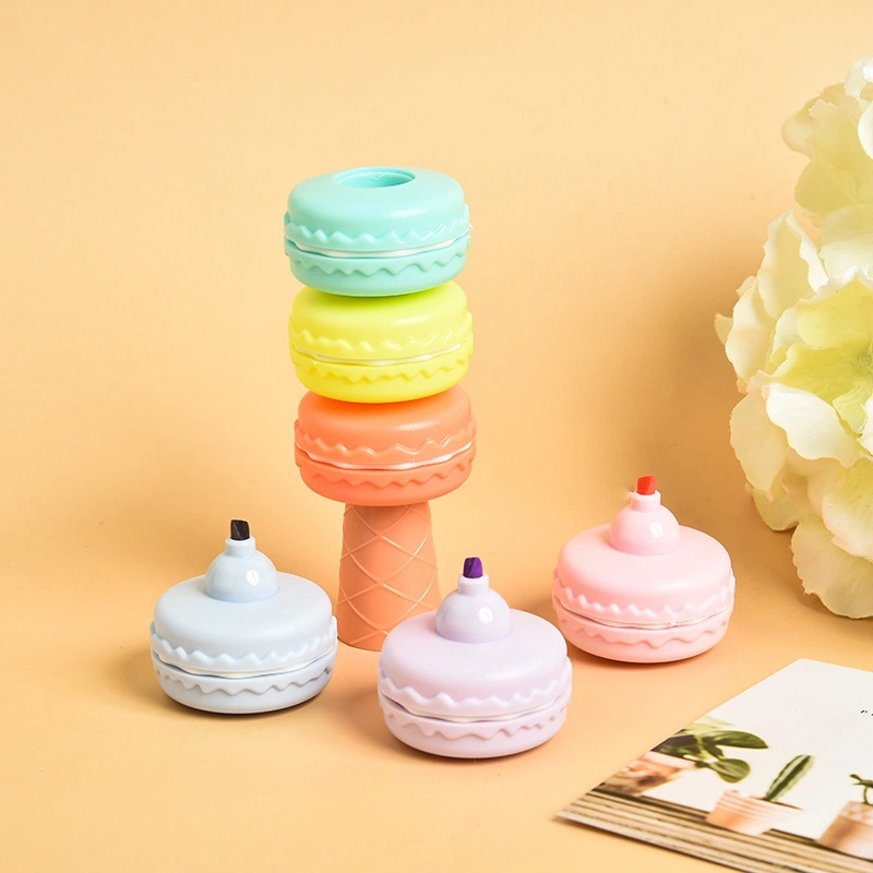 Оптовый мультиколор Macaron Кати маркер Pen Stationery Highlighter