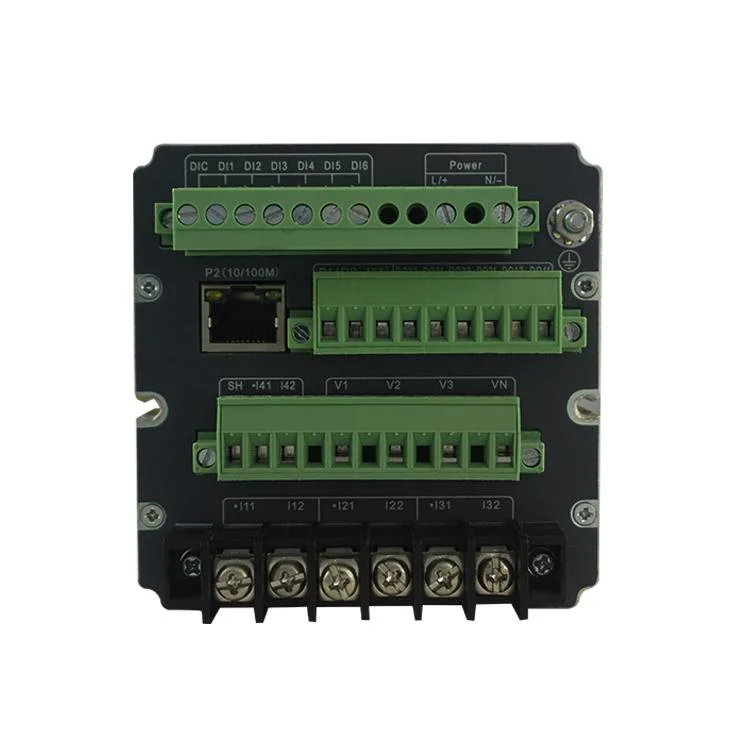 iMeter 6 Moniteur de qualité d'énergie triphasé Classe 0.2S avec port RS-485 et Ethernet.