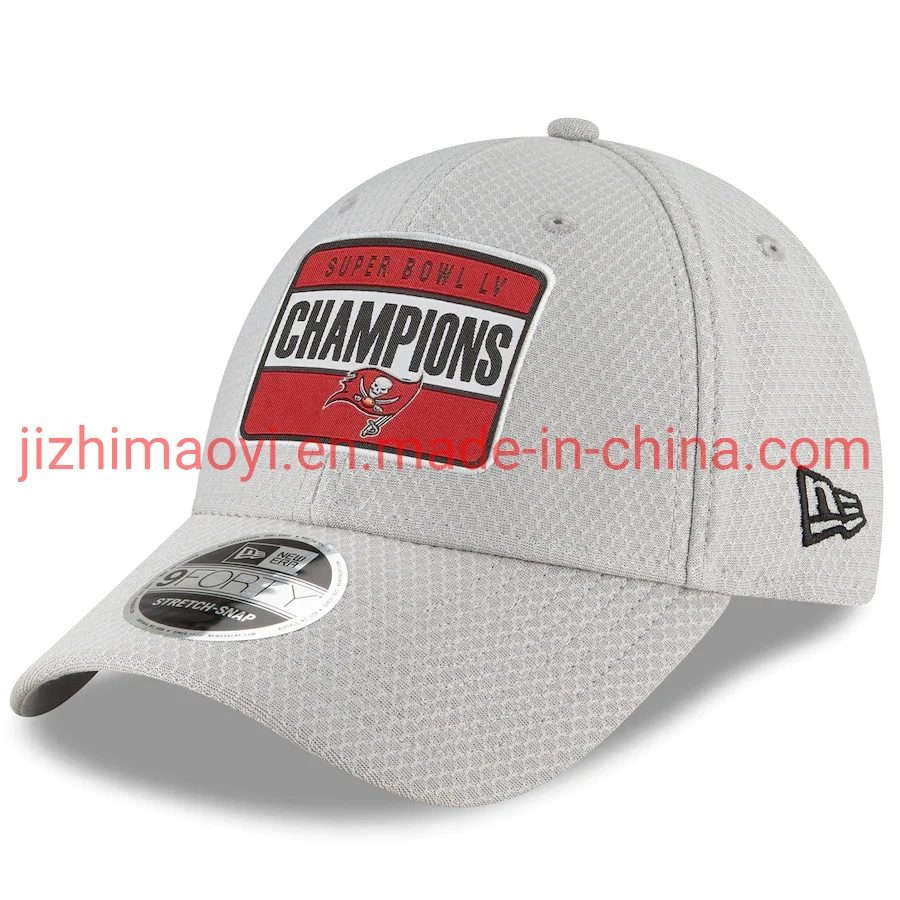 Wholesale/Supplier Cheap Men's Tampa-Bay-Buccaneen Gray Super Bowl LV Champions Parade 9forty Adjustable Hat