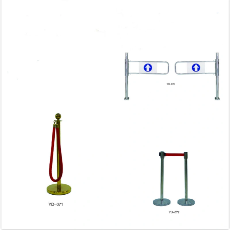 Supermarket Entrance Swing Barrier Gate Turnstile Stainless Steel Entrance Gate