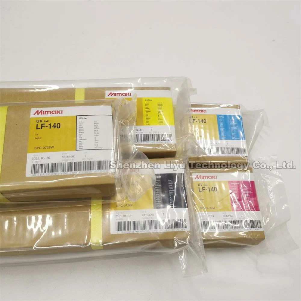 Mimaki Lf-140 UV Ink Replacement Cartridge for Mimaki Lf-140 UV Cure Spc-0728 Original Mimaki Lf-140 UV Ink Cartridge 600ml for Ujf-3042 Ujf-6042 UV Ink