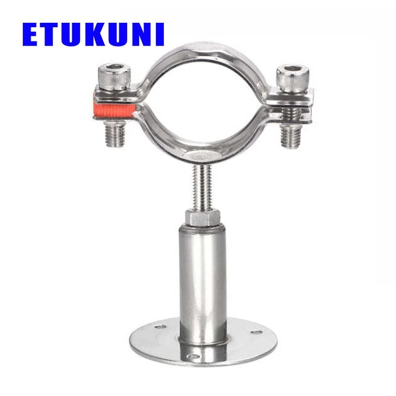 Stainless Steel Wall Mount Ceiling Mount Pipe Support