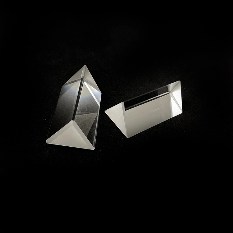 Optical Clear Glass Triangular Prism Right Angle Prism