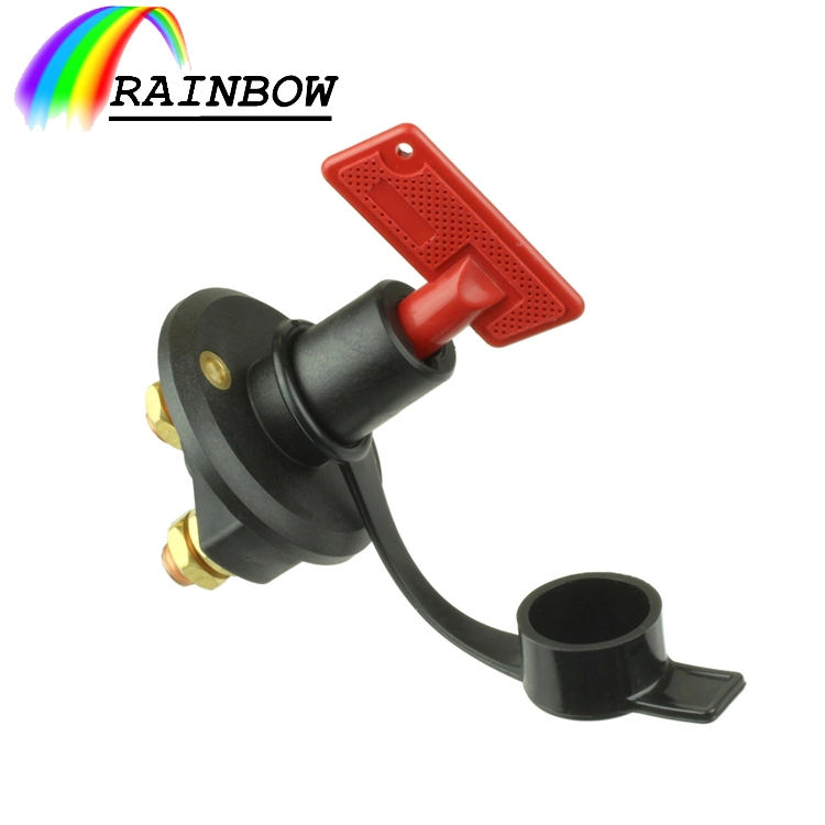 Promotion Price Motorcycle Parts 2/4 Poles/Holes 100A 12-24volts M8 M10 Cut off Auto Car Battery Disconnect/Isolator Switch