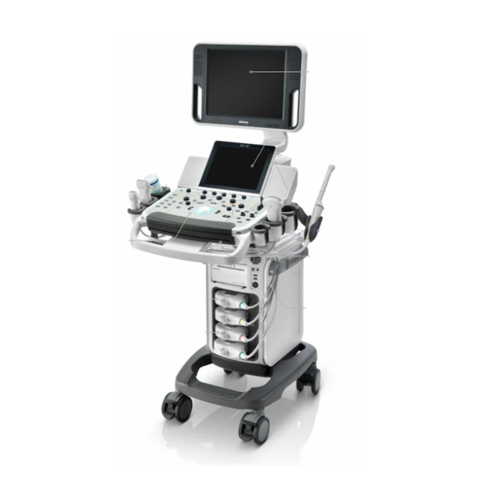 3d 4d Full Digital Trolley Doppler Medical Ultrasound Instruments Scan Machine Scanner Ce Approved Mindray Dc40