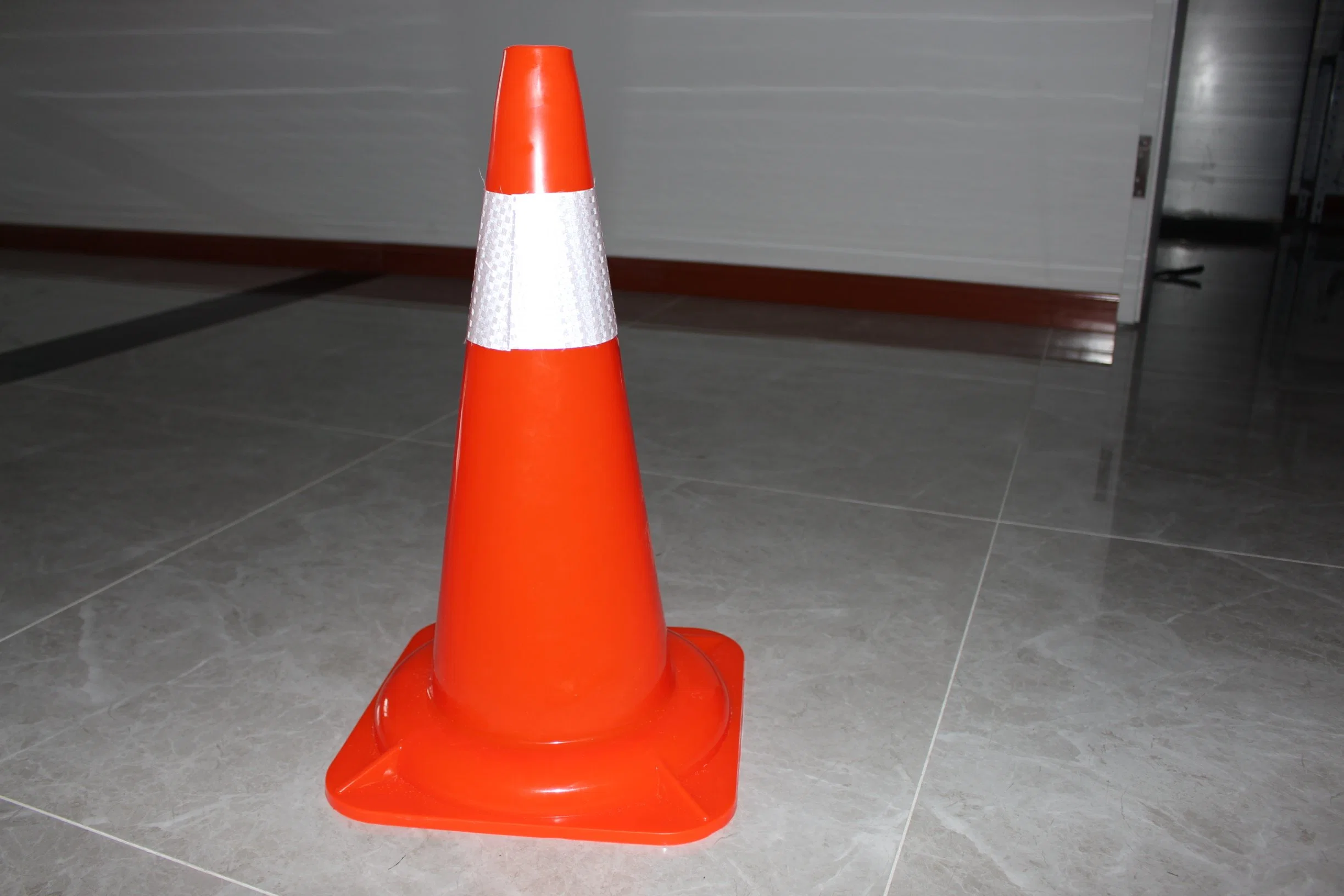 50cm New PVC Material 29*29*Cm Base Red Safety Cone