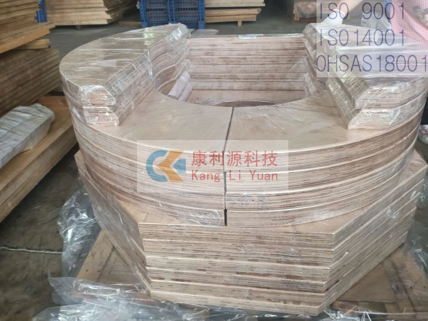 Electrical Laminated Wood Rings and Parts for Making The Oils Transformer