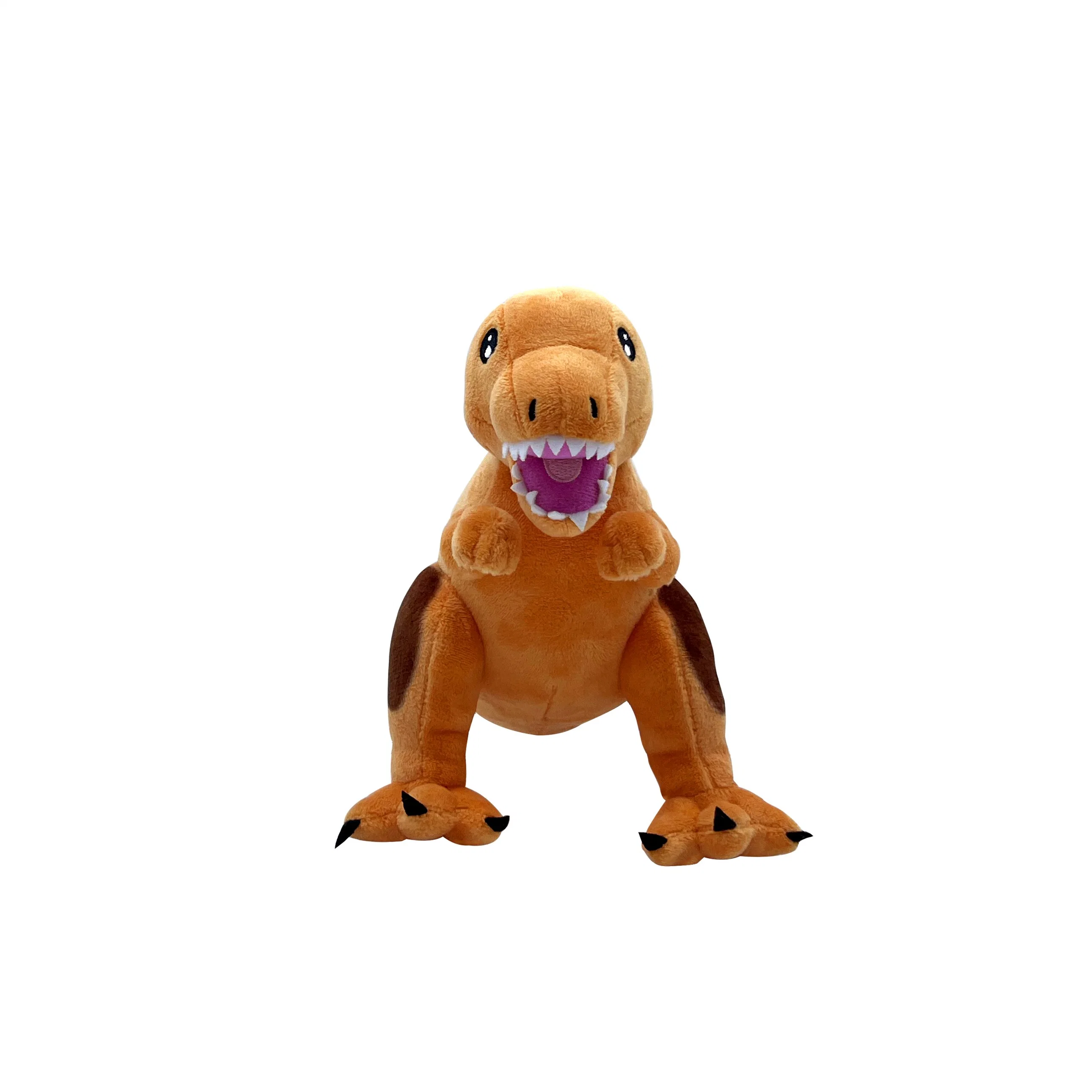 Jouets en peluche d'animaux dinosaures pour cadeau de vacances.