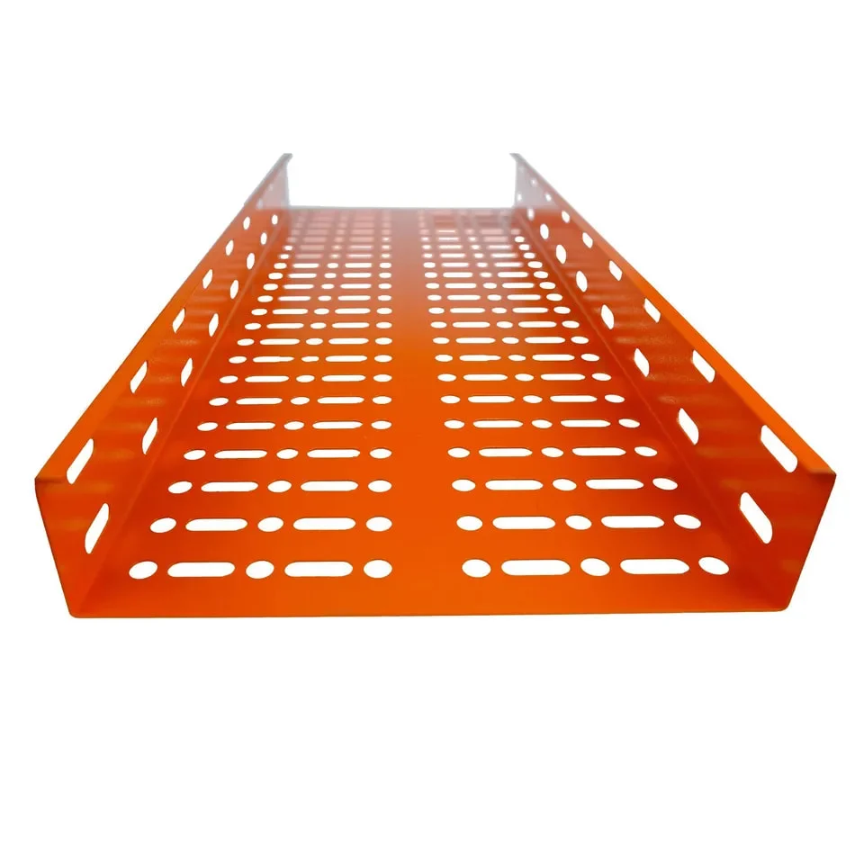 Electrostatic Powder Coated Perforated Cable Tray