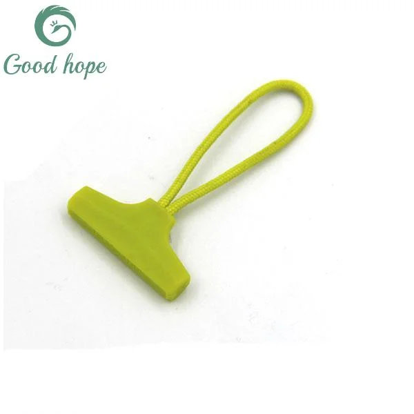 Wholesale/Supplier Amazon Top Seller String Cord Colorful Bag Zip Head Slider PVC Silicone Rubber Custom Zipper Pull