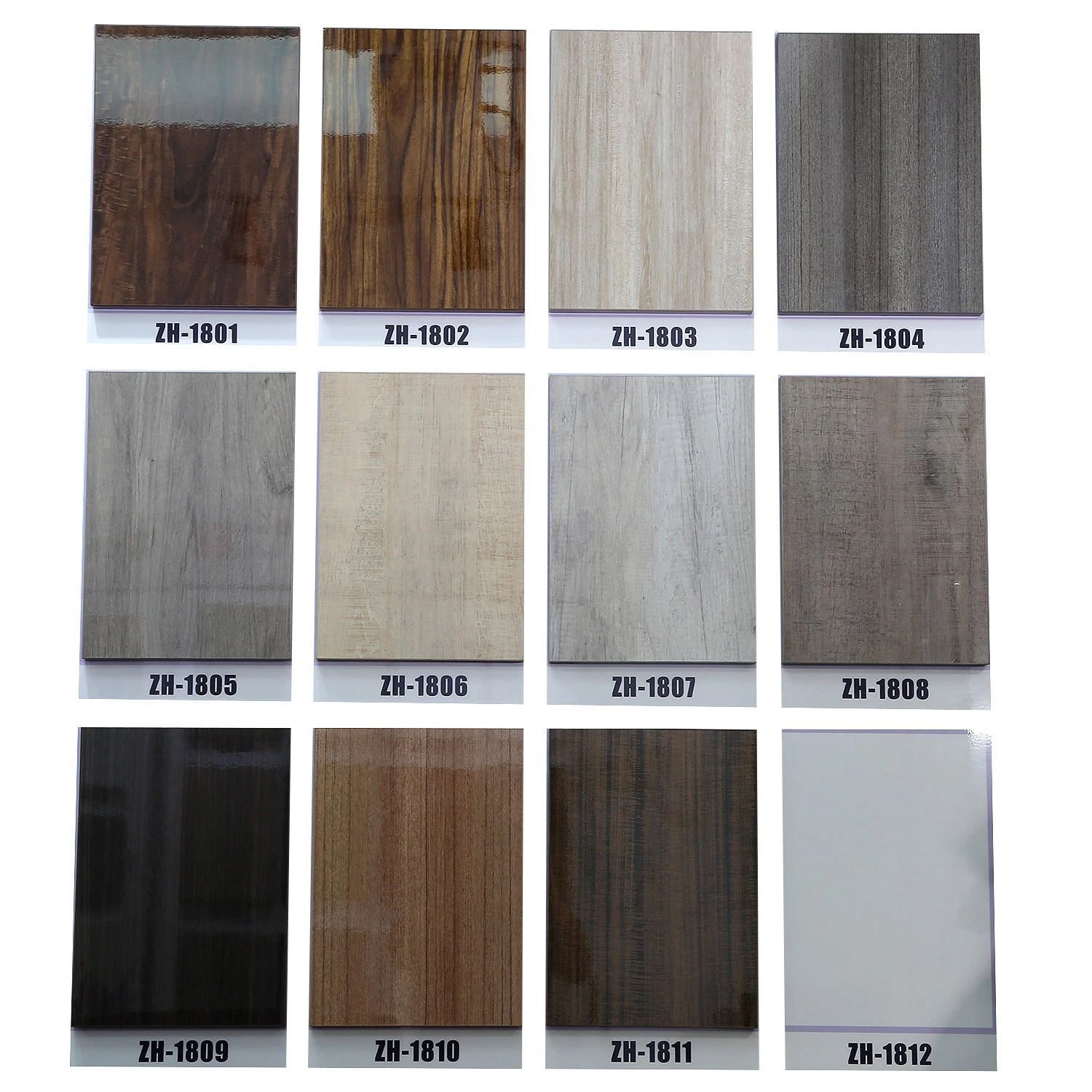 Zhihua Gloss UV Painte MDF White Color 1220X2440X18mm for Cabinet Doors