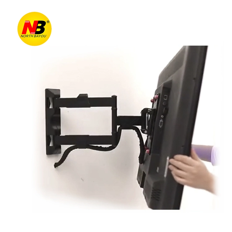 Nouveau NB P4 Full Motion téléviseur 32-55 pouces montage mural écran plat LCD LED support de montage Max. Support de téléviseur VESA 400 x 400 mm