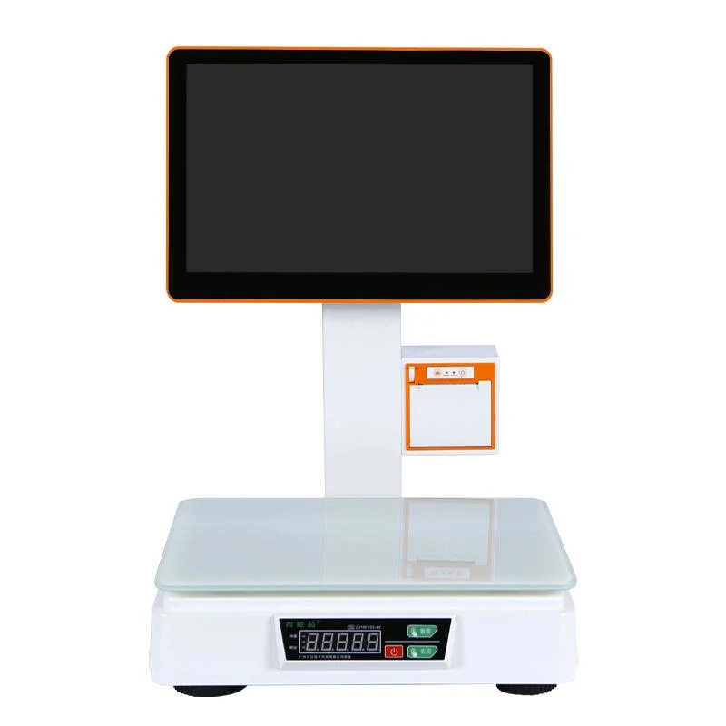 POS Touch Monitor All in One Monitor 15.6" for Payment System with Dual Display or Single Display