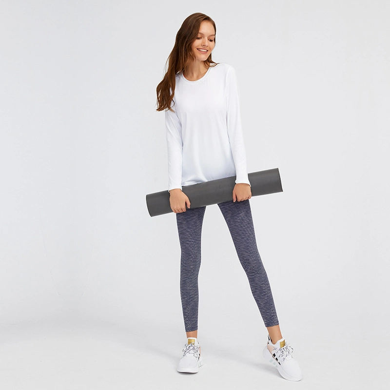 Xsunwing Hot Yoga Activewear Long Sleeve Workout Shirts Fitness Tops T-Shirts Wear Jogging Sport Wears