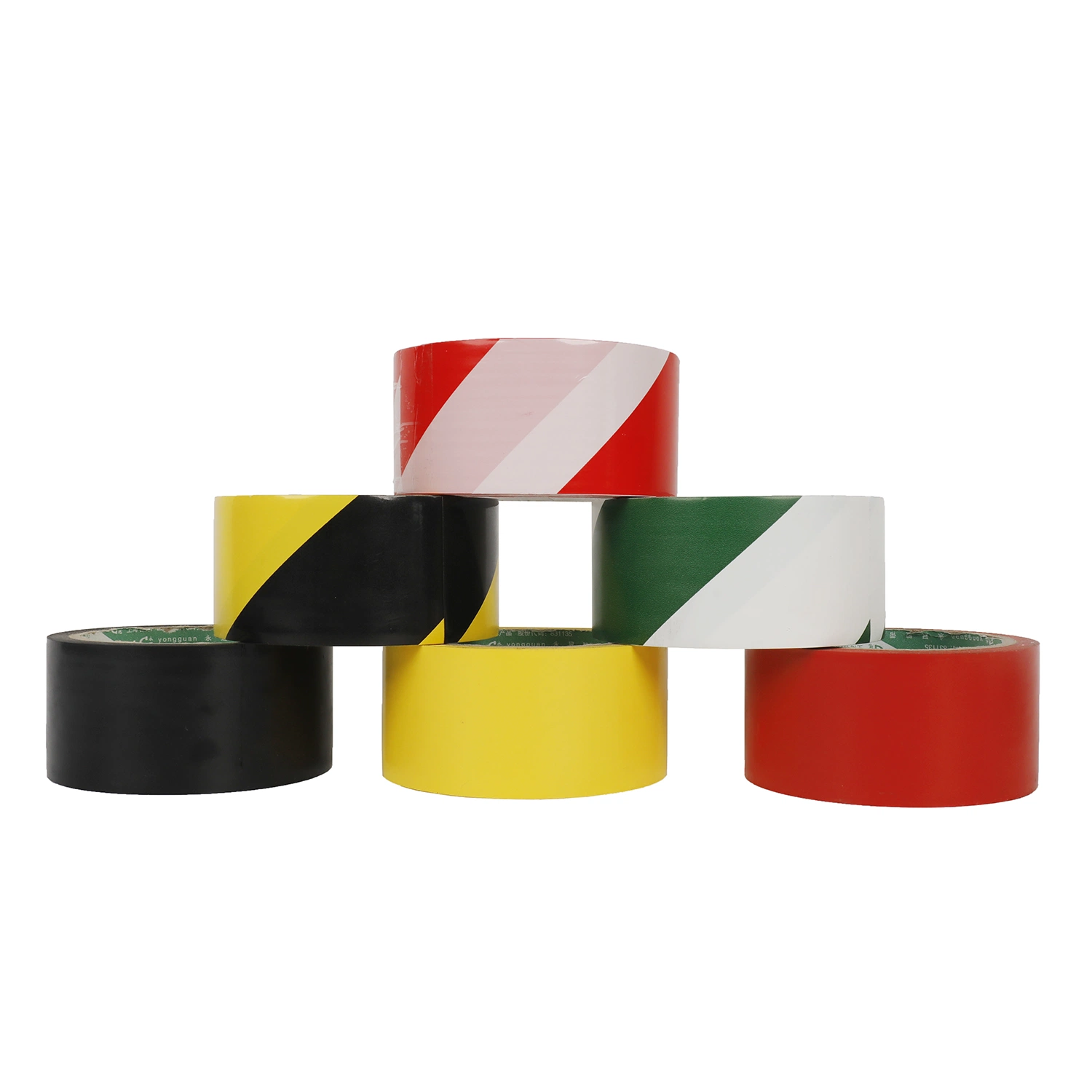 Caution and Danger Barricade Tape Non Adhesive PE Yellow Red Warning Protection Color Printing Feature Security Material