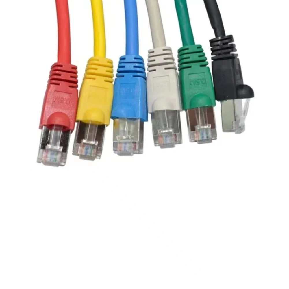 BC RJ45-Stecker CAT6 CAT6A Ethernet-Computer-Netzwerk-Patchkabel LAN-Kabel