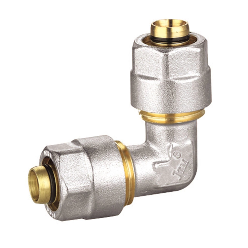 Customized Brass Press Fittings Pipe Connector for Multilayer Pipe Fitting Brass Elbow