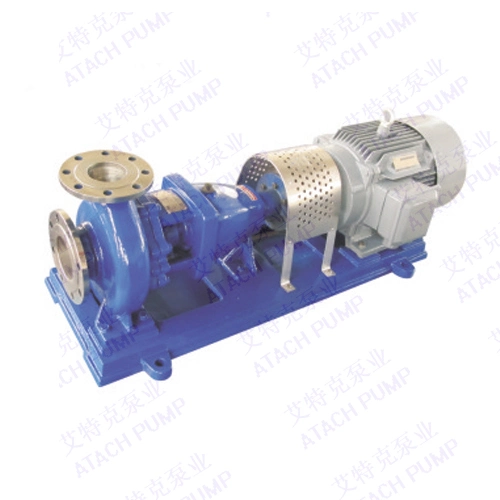 OEM Factory Electric Diesel Cast Iron Stainless Steel Single Stage Single Suction Sewage Centrifugal Horizontal Pressure Pump Ih125-100-250b/2pole