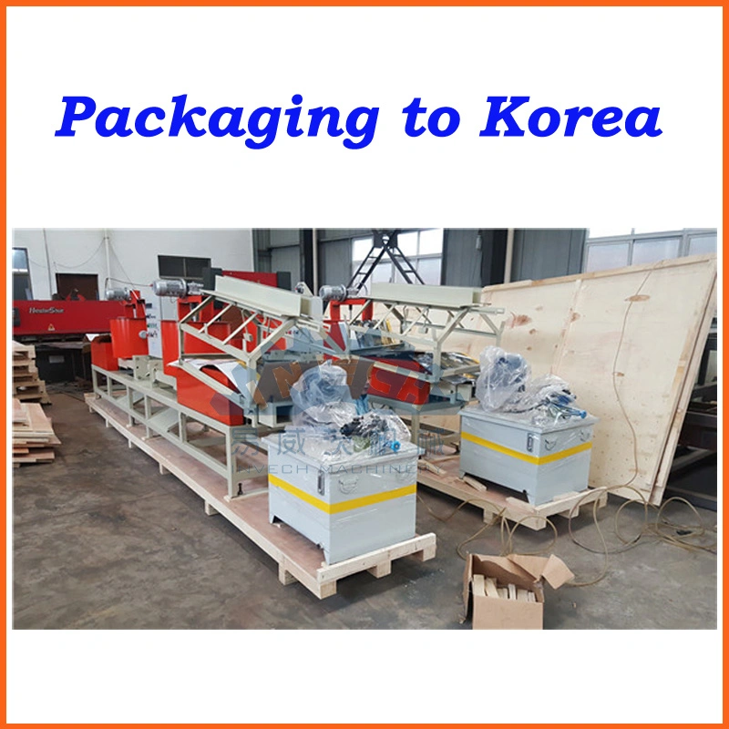 Hydraulic Hot Press Wood Pallet Block Making Machine