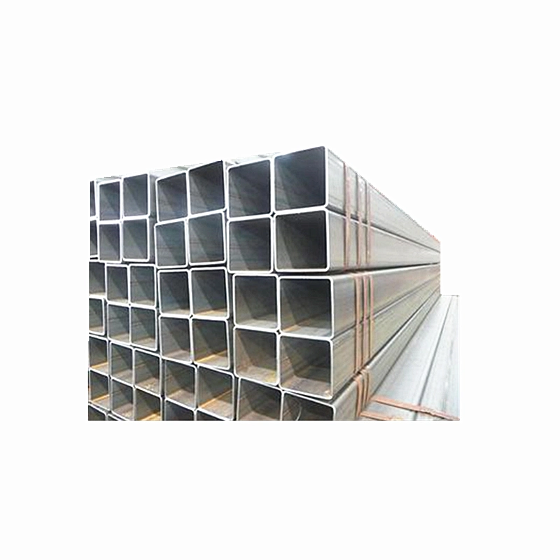 Carbon Section Building Material A36 Ss400 Rectangular Steel Tube