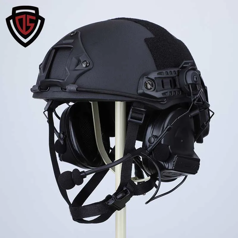 Double Safe Wholesale/Supplier Manufacturer Safety Tactical Bulletproof Level Iiia Fast Army Ballistic Helmet