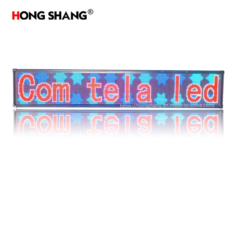 Indoor LED Matrix Display for Segment Scrolling Advertising Screen