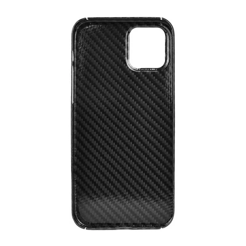 Case Crater Design Aramid Fiber Phone Case with Metal Plates Mobile Phone Accessory