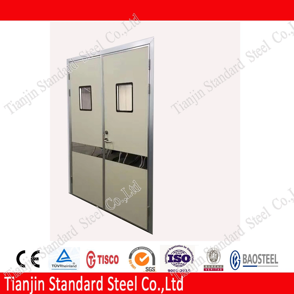 Dr Room X-ray Protective Door / Double Swing Motorized Lead Shielding Door