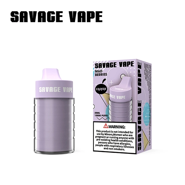 Original Mesh Coil Savage Crayon 10000 Puffs VAPE desechable E Cigarete