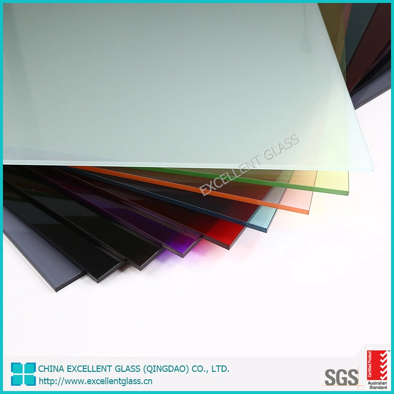 6.38~12.76m Clear/Milk/White/Tempered /Toughened/Low E Decorative Laminated Glass, Building Glass, Mirror