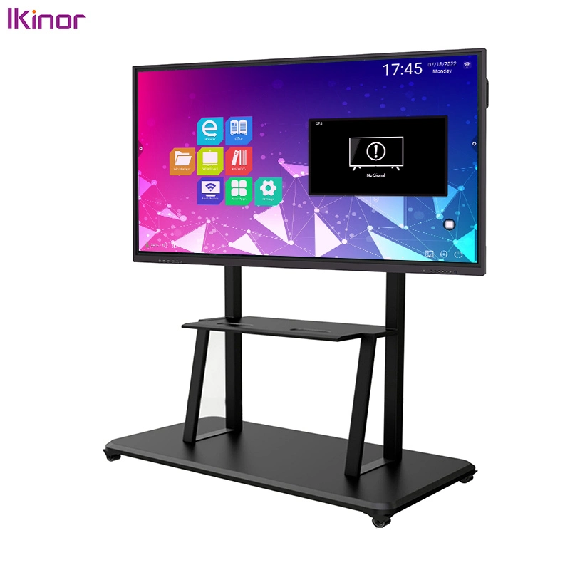 OEM Factory 4K Smart Classroom TV Display Interactive Flat Panel Digital Writing LCD Whiteboard Touch Screen Smart Board for Teaching and Meeting
