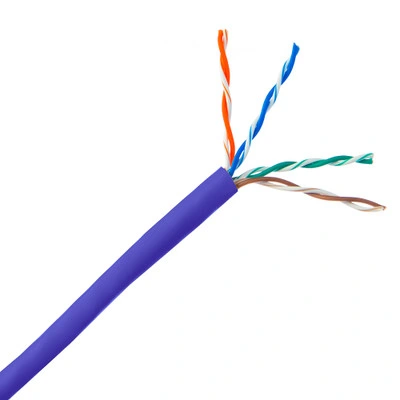 24 AWG Cat5e UTP FTP SFTP BC CCA Cable de comunicación del equipo