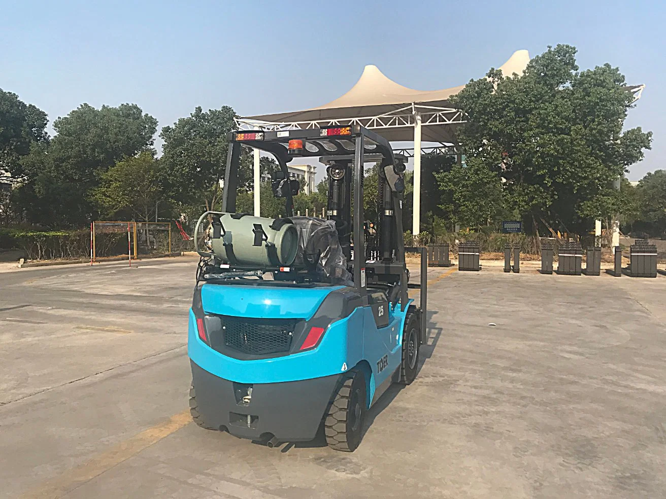 Hot Tder New Gas Gasoline/LPG Dual Fuel Gasoline 5ton Propane Forklift Fg15, Fg25, Fg30, Fg35, Fg40, Fg50, Fg60, Fg70, Fg80