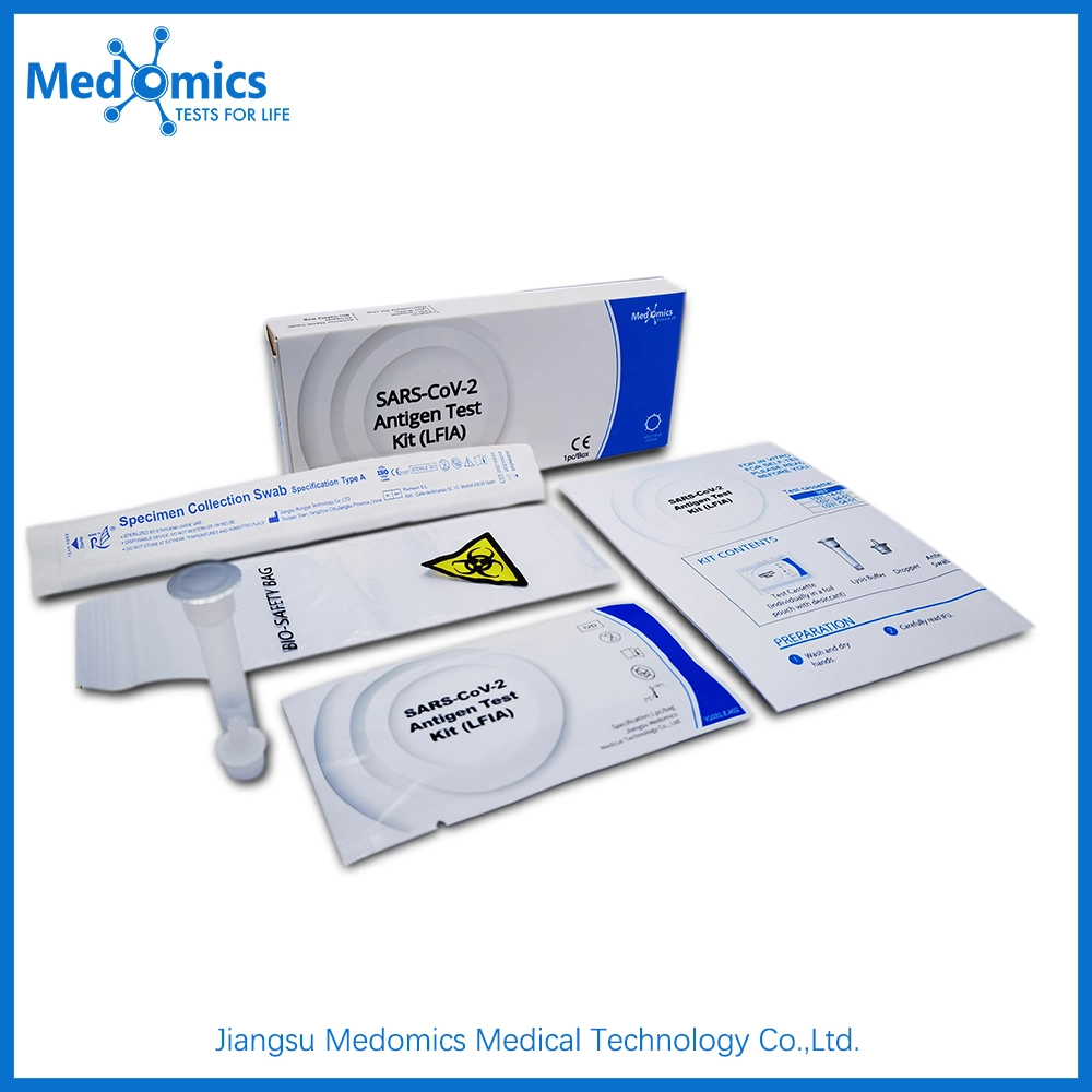 CE Marked Home Rapid Test Kit Antigen Self Diagnostic Kit