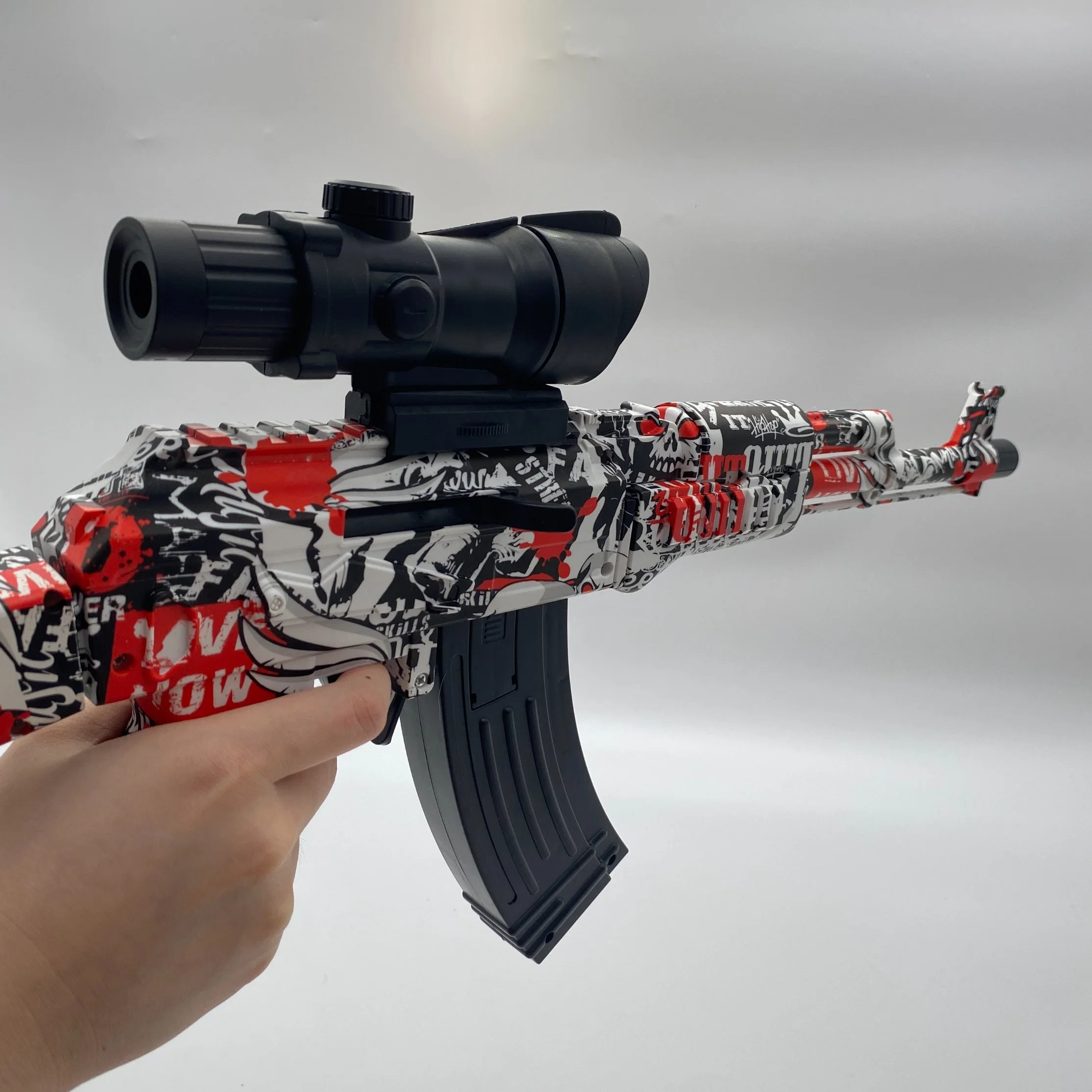 Airsoft M4, стравливался тонкой струей модель Prop пистолет Ak47 PP игрушка мяч перца электрический один из 2 Вода Пелле бомбы пистолет для детей