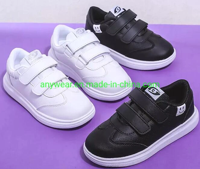 New Arrival Children PU Injection Footwear Sports Running Shoes School Shoes
