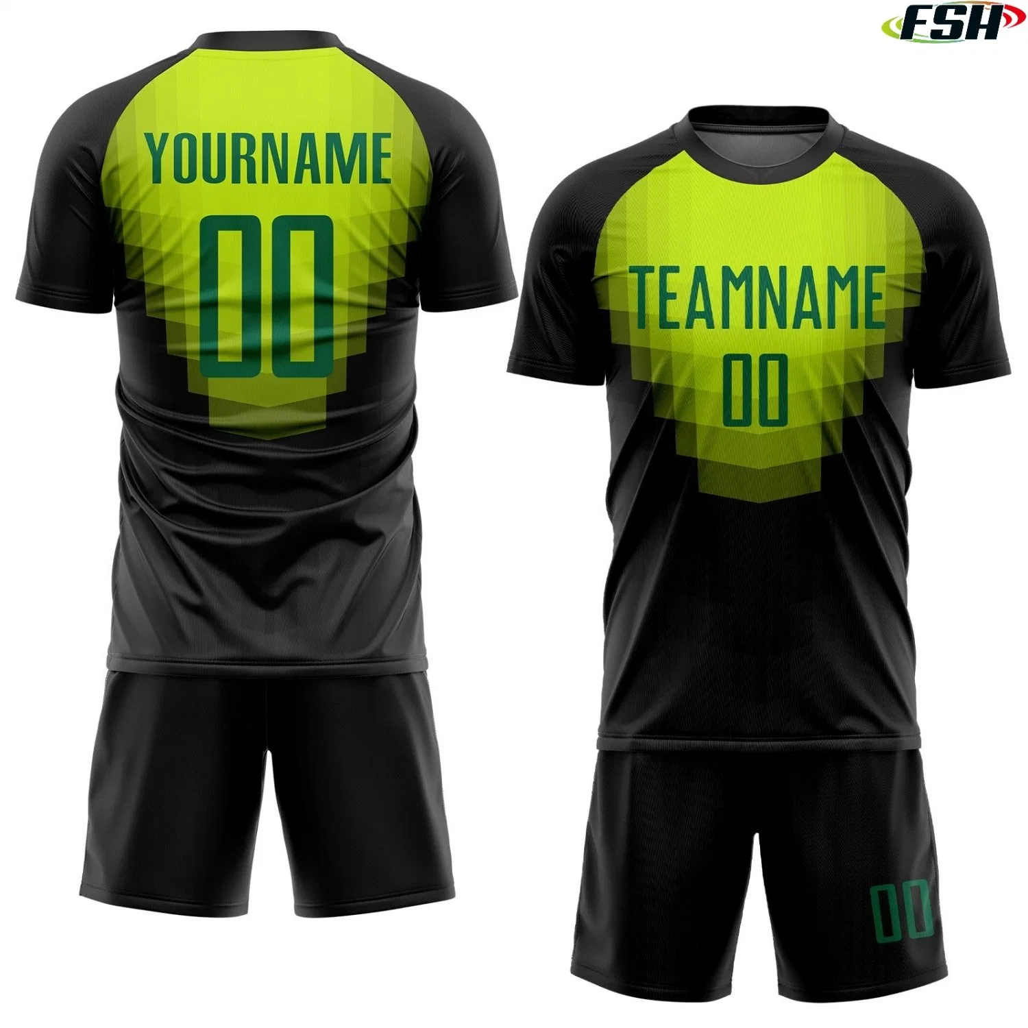 Custom Soccer Wear Football Shirts Uniform Kit Set Soccer Jerseys Football Wear