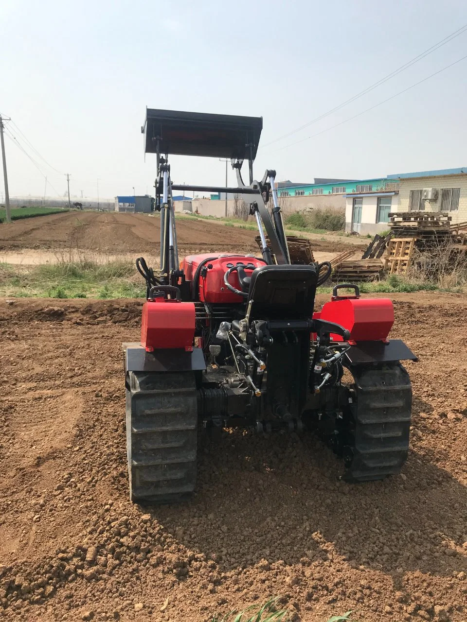 Sprayers Agricultural Mini Crawler Tractor