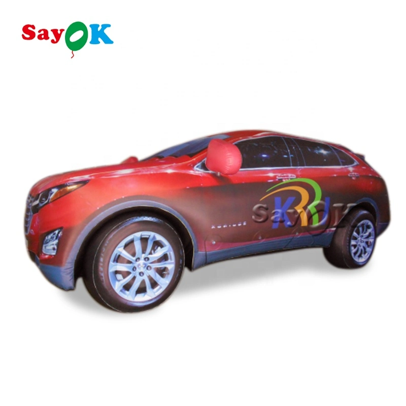 Red Racing Car Inflatable for Advertising Custom Advertising Inflatable Design Model Cartoon Inflatables Mascot