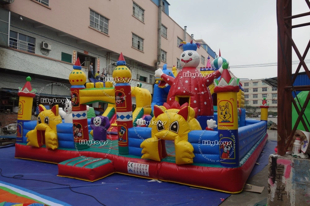 Patio interior para adultos N inflable Parque de diversiones para niños