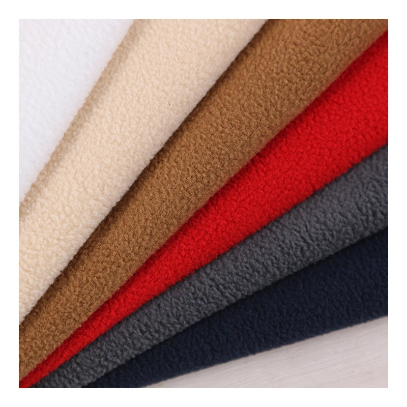 Factory Best Price 100%Polyester Interlock Bonding Polar Fleece Fabric